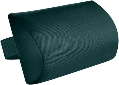 Chaise Lounge Neck Support Pillow with Adjustable Strap,Ergonomic Headrest Pillow Portable Bolster Cushion for Patio Backyard Beach Pool Garden Recliner (Black)