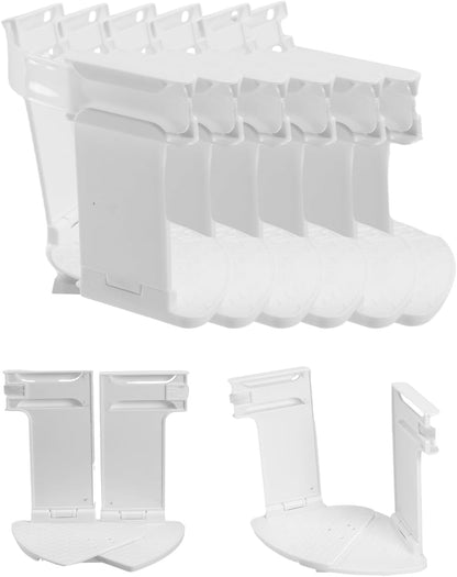 eZAKKA 8PCS Adjustable Replacement Strips for Bed Sheet Holder | Bed Sheet Straps Compatible with Most Bed Lock Sheet Holders，Cuttable sheet locks for fitted sheets