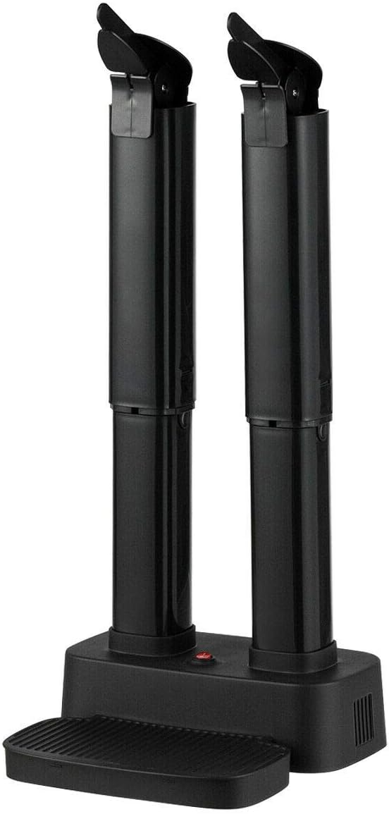 COSTWAY Electric Shoe Dryer, Double Free-Retractable Tubes for Boot, Glove, Suitable for Home, Hotel, Office