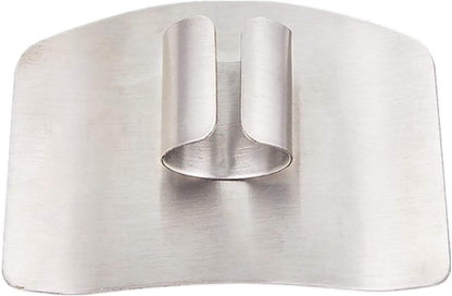 ReNext 2-PACK Stainless Steel Finger Guard for Slicing & Cutting Protector to Avoid Accidents when Chopping and Dicing Useful Kitchen Tool Gadget