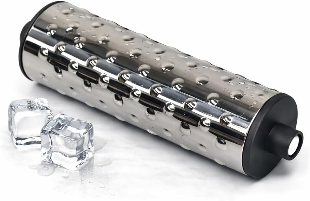 Wooden Foot Roller - Soothe & Massage Sore Feet (Jade Stone) | Boosts Circulation & Relaxes Tired Muscles, Deep-Tissue Massage At Home, Under the Desk Foot Pain Relief
