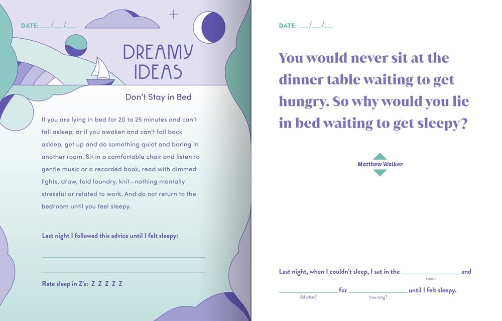 Do One Thing Every Day to Sleep Well Every Night: A Journal (Do One Thing Every Day Journals)