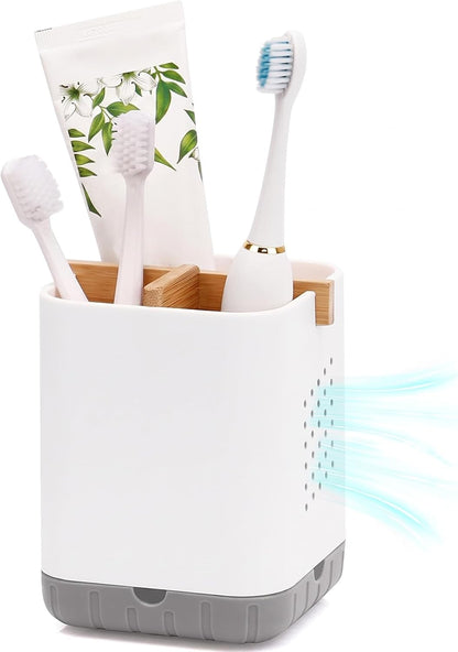 Boperzi Toothbrush Holders, Kids Toothbrush Holder with Drainage, Detachable Anti-Slip Electric Toothbrush Holder, Toothpaste Organizer Storage Caddy for Bathroom Countertop, Shower, Kitchen, Vanity