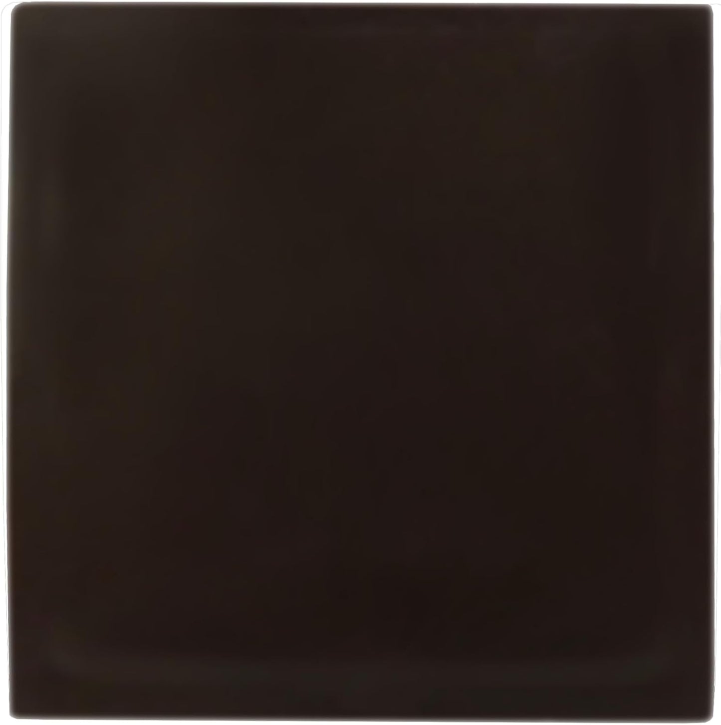 SoftTouch 2" Square Reusable Furniture Caster Cups for Couches, Chairs, Tables on Carpet or Hard Surfaces, Furniture Wheel Caster Cups with Vinyl Base, Set of 4, Brown