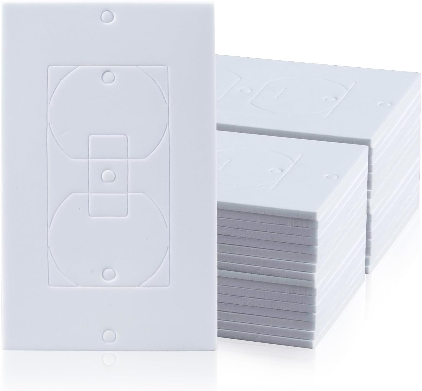 CARGEN Outlet Insulation Foam Pads Wall Draft Sealers 3mm EVA 30PCS Single | High-density flexible buffer requires no manual cutting; punch out unwanted sections for a custom fit