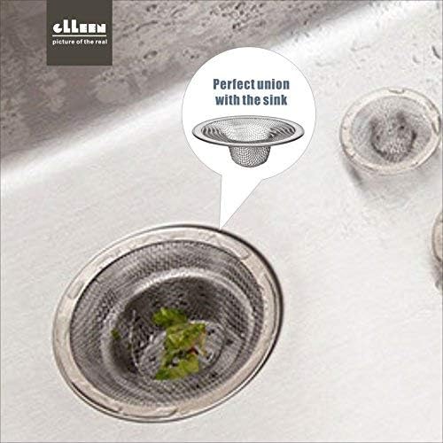 Sink Strainer,Drain Hair Catcher for Bathroom Bathtub Drains(2.75" / 1") | Bathroom Sink Drain Strainer,2PCS Drain Mesh Baskets for Laundry, Mop Pool, RV Sink