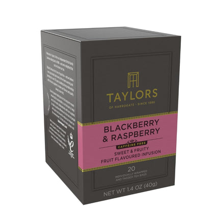 Taylors of Harrogate Blackberry & Raspberry Tea Bags, (Pack of 1)