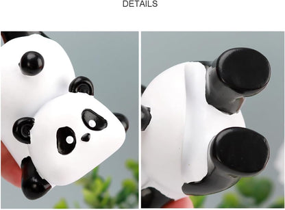 Cute Panda Glasses Display Stand for Nightstand, Funny Decorative Eyeglass Sunglass Holder, Home Office Desk Decoration (Handstand Panda)