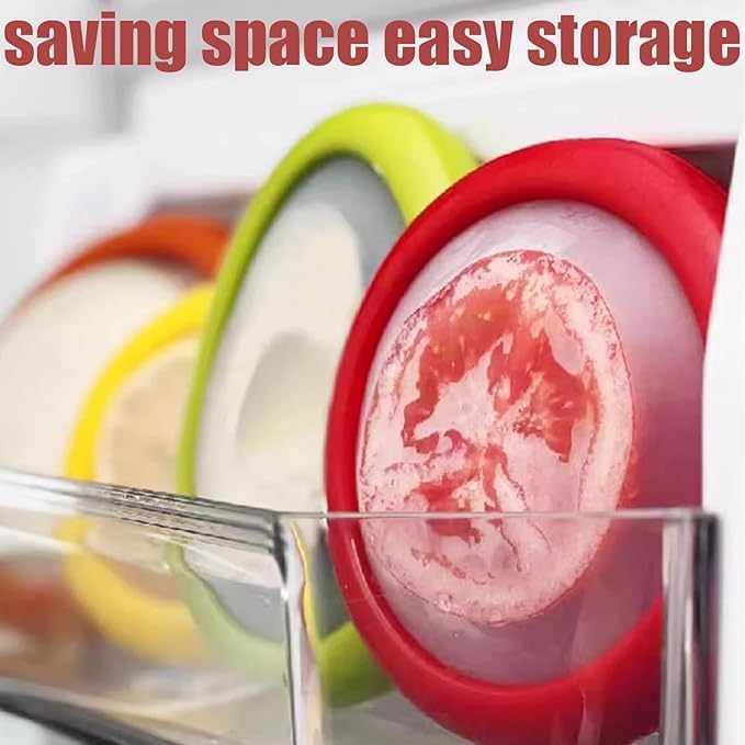 Avocado Saver - Anti-Oxidation Silicone Avocado Storage Box, Fresh Stretch Pod, Reusable Avocado Container | Avocado Holder, Avocado Keeper for Fridge, Fridge Pod, Avocado Halves Storage