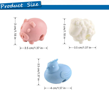 3 Pcs Spill Proof Lid Lifter Silicone Boil Over Spill Stopper | Creative Pot Minder, For Pots, Kitchen