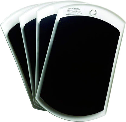 Furniture Slides for Carpet, Large (9” x 6”) - Easily Move Sofas, Loveseats, Cabinets, Bookcases, and More (4 Slides per Set)