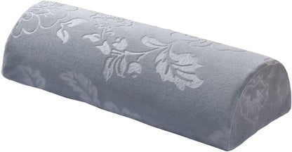 Large Half Moon Bolster Pillow for Legs, Knees, Side Sleepers，Lower Back and Head, with Pillowcase Memory Foam Leg Pillows for Sleeping Yoga Bed(#14,16.5x7x4in/42x18x10cm)