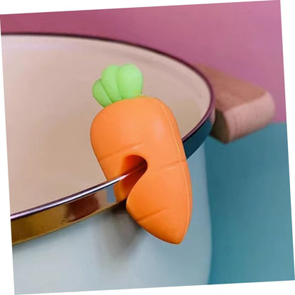 Cabilock Silicone Spill Stopper Lid Cover Pot Lid Riser for Efficient Cooking Boil over Prevention Aid