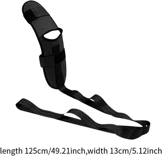 Stretching Strap with Loops for Foot And Calf Attachable Exercise Stretcher Strap Adjustable for Flexibility Mobility Pilates