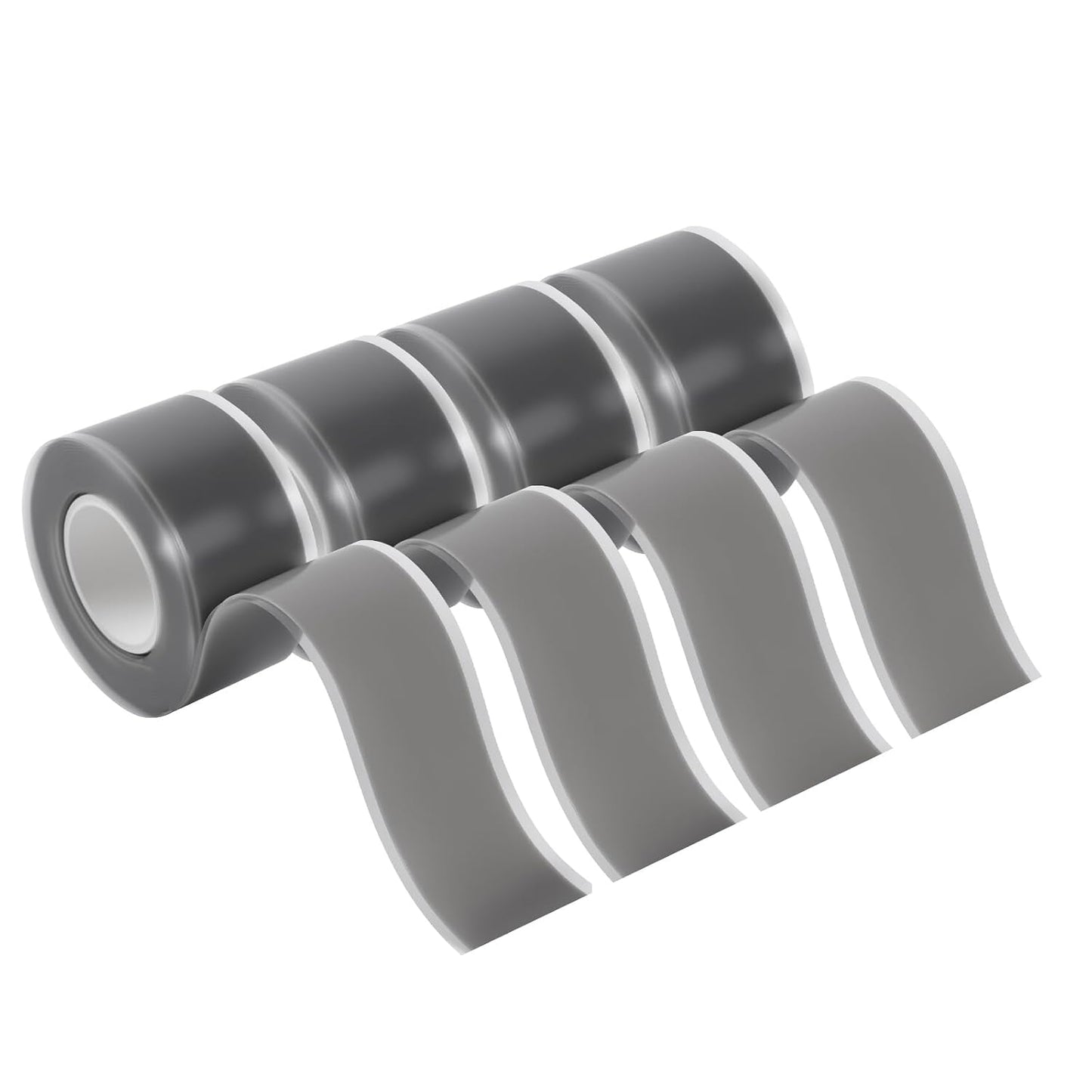 Self Fusing Silicone Tape 2 Rolls Flex Seal Tape 1 Inch x 10 Feet | Waterproof Hose Repair Tape, Silicone Rubber for Plumbing, Pipe Leak Seal, Rescue Tape, Outdoor Coax And Tool Fixation