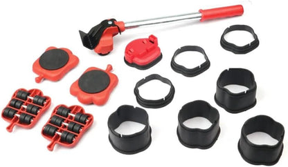 Furniture Moving & Lifting Tool Set, Movers with 360° Swivel Wheels, Lifter for Bed, Sofa, Heavy Appliances, Home & Professional Use, Supports Upto 600 lbs NOT Suitable for Carpets (14)