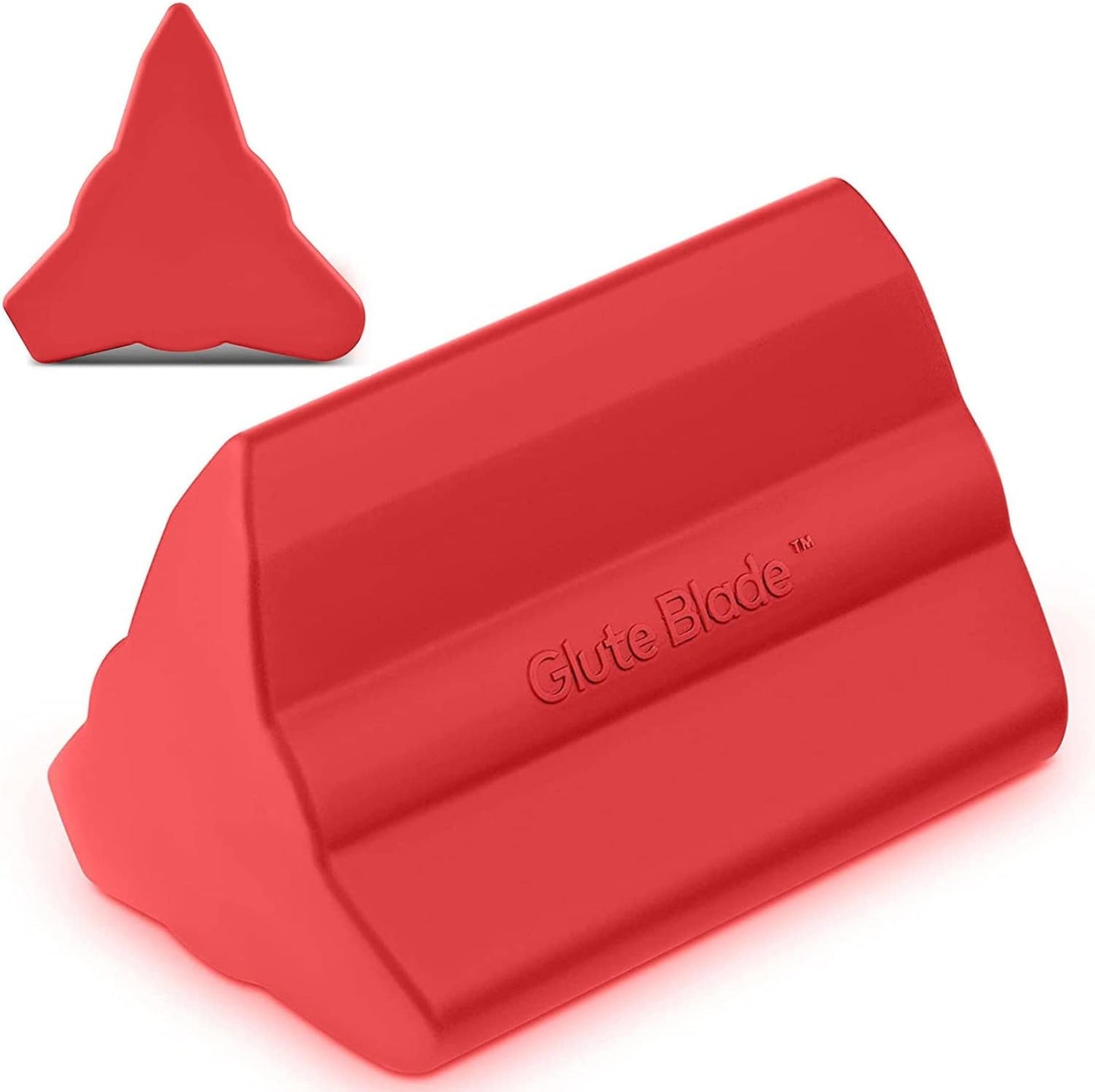 Piriformis Massage Roller, Hard Density | Targeted Trigger Point Massager Tool for Hip, Leg, Lower Back, Muscle Knot Release and Sciatica, 3 Different Heads