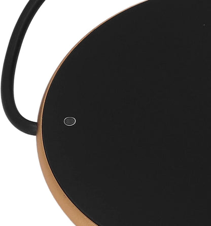 Smart Coffee Mug Warmer with Auto Shut Off, 55C Constant Temperature Coaster for Desk, Electric Beverage Warmer for Coffee Tea and Candle Wax (Black)
