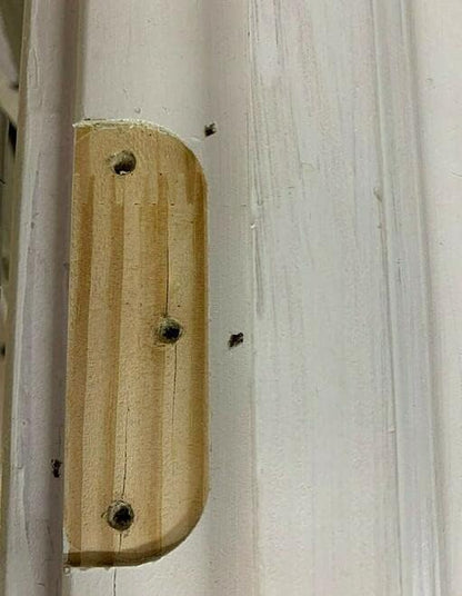 3.5 Inch Hinge Repair Plate Hinge Repair Kit Kitchen Cabinet Hinges Cabinet Door Hinge Door Hole Cover Plate Wooden Hinge Filler Plates, Hinge Blanks with Double Sided Tapes for Kitchen (12, 3.5inch)