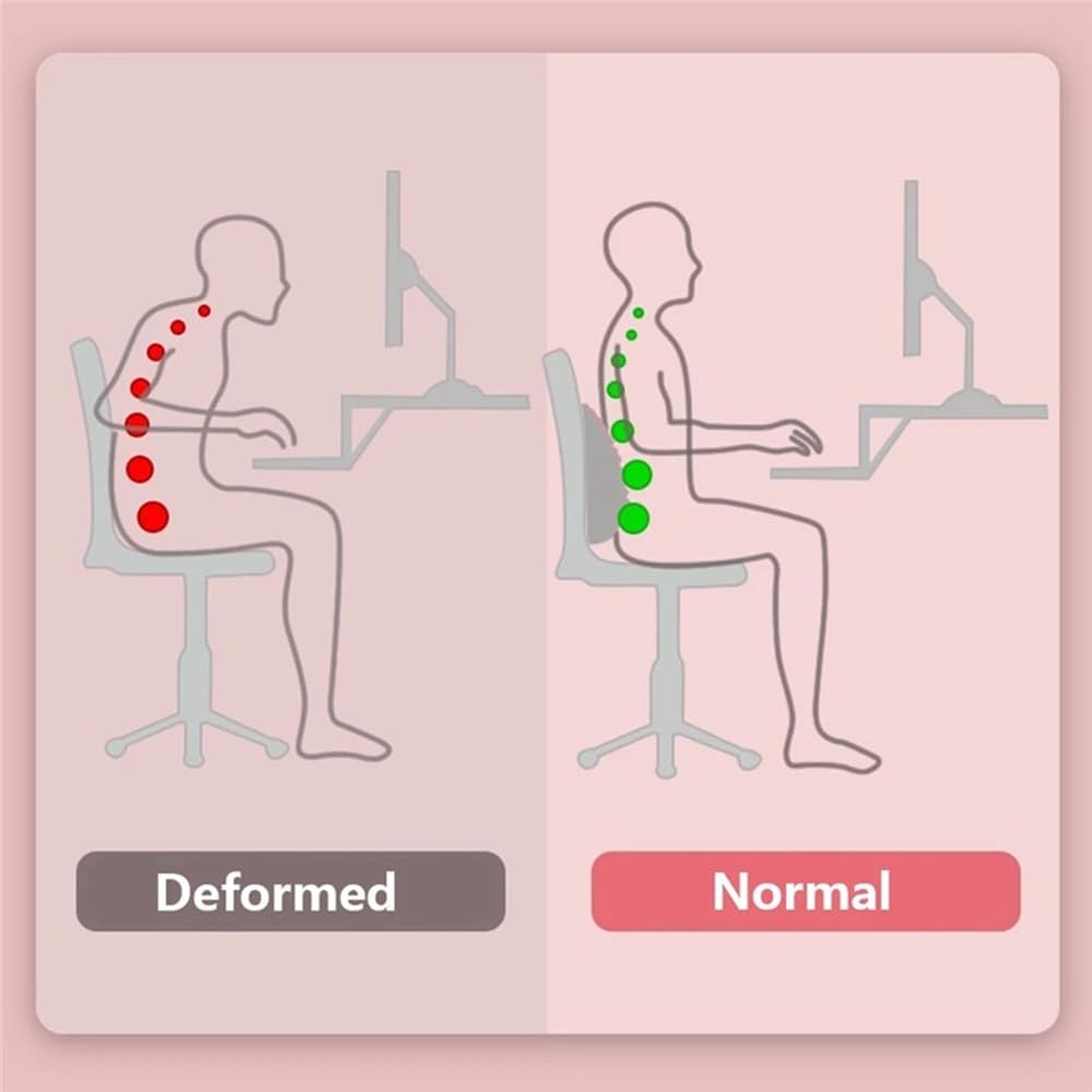 Refresh Neck and Back Stretcher Posture Corrector for Neck Pain Relief, Lower Back, Upper Back and Shoulder (Blue)
