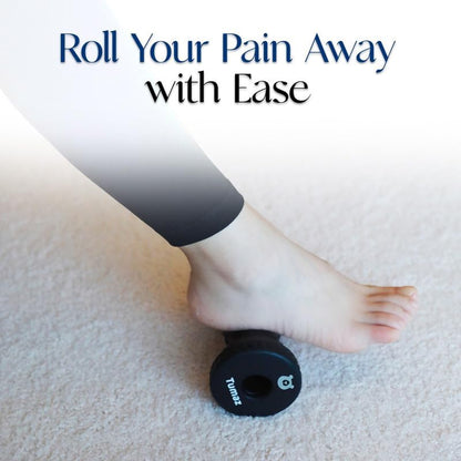 Tumaz Foot Roller & Massage Ball 3-in-1 Set | Foot Roller, Spiky & Lacrosse Balls | Ergonomic Design | Deep Tissue Massage | Foot Relaxation & Recovery