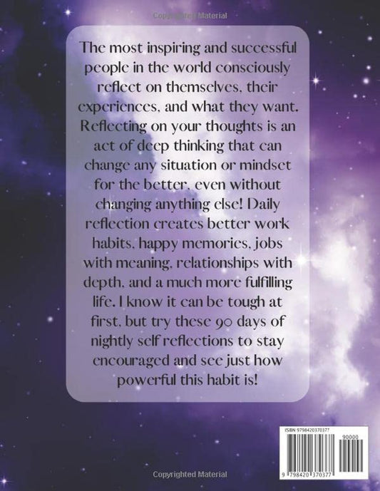 Nightly Self Reflection Journal: A 90 Day Journal for Growth, Healing, and Mind Expansion