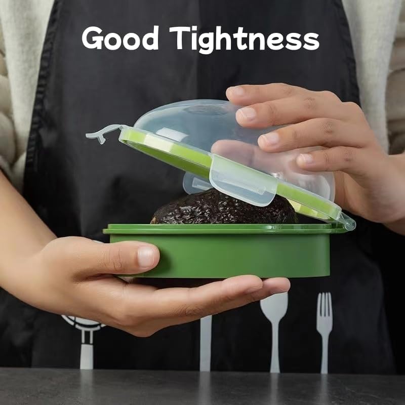 Nicerice Avocado Saver,Avocado Keeper,Avocado Fresh Saver for Fridge,Portable and Reusable Avocados Storage, Crisper to Keep Your Avocados Fresh for Days (1)