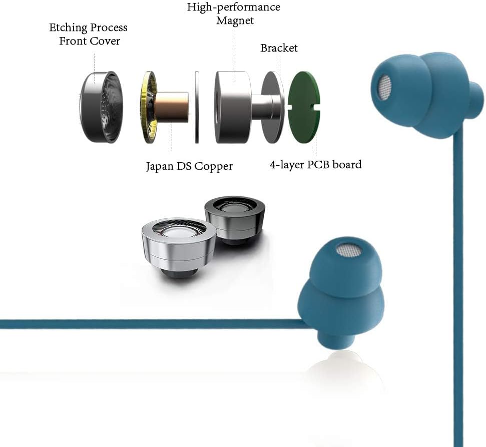 MAXROC Sleep Earplugs - Noise Isolating Ear Plugs Sleep Earbuds Headphones with Unique Total Soft Silicone Perfect for Insomnia, Side Sleeper, Snoring, Air Travel, Meditation & Relaxation(Black)