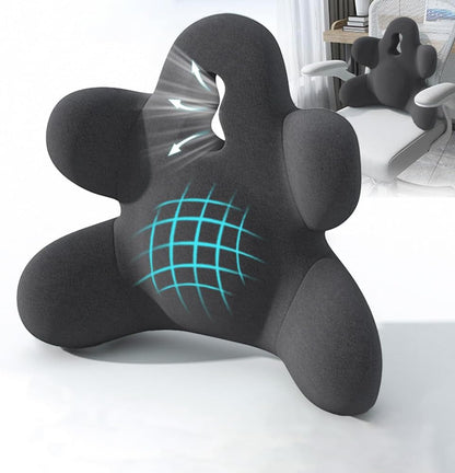 Lumbar Support Pillow for Office Chair, Back Support Pillow for Car, Chair