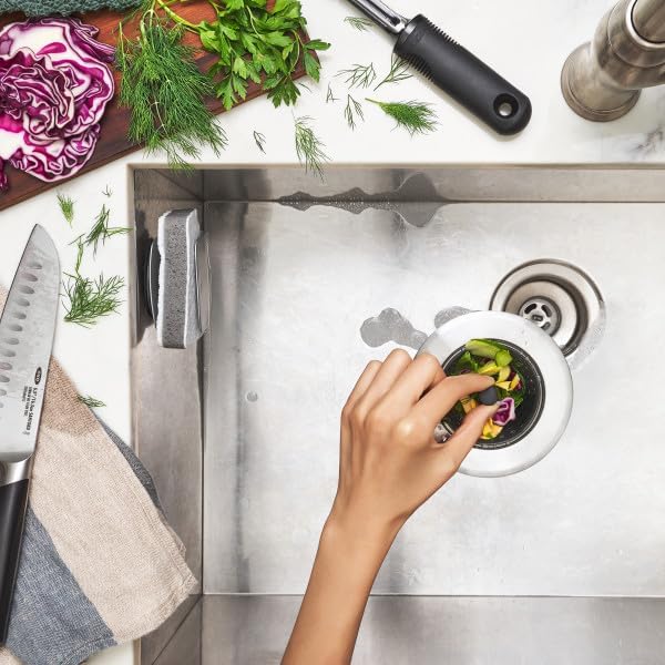 OXO Good Grips Silicone Sink Drain Strainer, Kitchen Sink Stopper | OXO Good Grips Silicone Sink Drain Strainer, Kitchen Sink Stopper