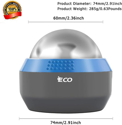 Massage Ice Roller Ball Cold & Heat Therapy Plantar Fasciitis Roller | Alleviating Shoulder, Arms, Back, Legs, Calves or Muscle Tension, Perfect for Workouts Relaxation