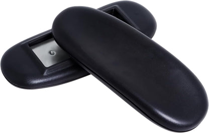 Ketofa Office Chair Arm Rest Replacement Fits All Styles of Arms with 4" Mounting Hole Patterns Screws Set Desk Armrest Cover(2Pack)