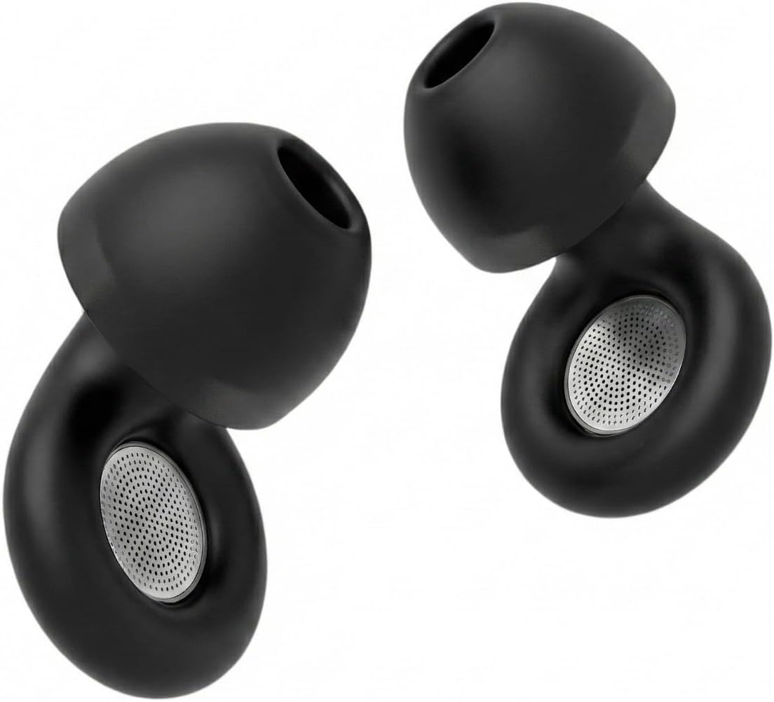 Ear Plugs for Sleeping 45DB Noise Cancelling: Ultra-Comfy Reusable Noise-Reducing Earplugs for Sleeping & Travel & Work Hearing Protection Earbuds with 8 Tips(XS,S, M, L Size)