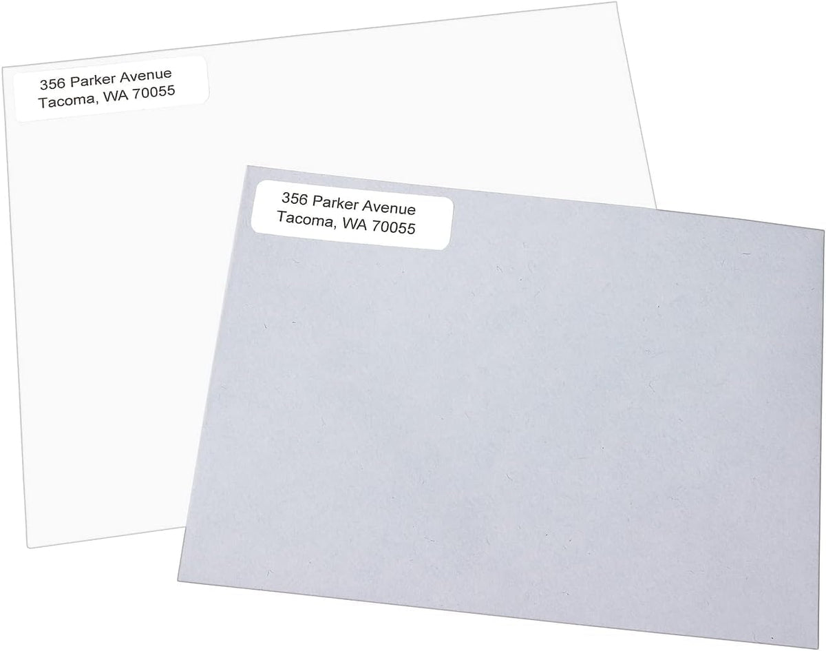 Avery® Self-Adhesive Removable Labels, 0.5 x 1.75 Inches, 840 Per Pack, White Label Stickers (05422)
