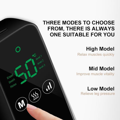 Cordless Calf Massager with Heat & Air Compression, Leg Massager (1PCS) | 5 Heat Levels, 3 Modes & 3 Intensities, Improve Muscle Performance, Promote Blood Circulation, Relieve Calf Soreness