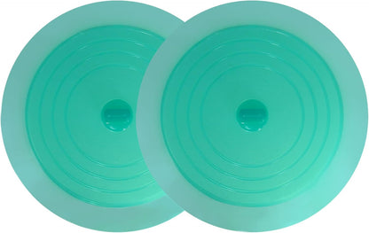 Shower Drain Hair Catcher Tub Stopper, V-TOP Drain Cover for Shower to Catcher Hair, Silicone Bathtub Drain Plug Suit for Bathroom Kitchen and Laundry, 4 Pack