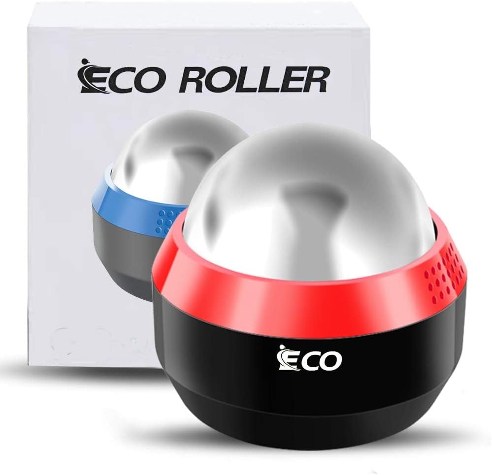Massage Ice Roller Ball Cold & Heat Therapy Plantar Fasciitis Roller | Alleviating Shoulder, Arms, Back, Legs, Calves or Muscle Tension, Perfect for Workouts Relaxation
