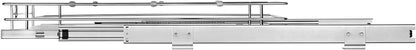 VEVOR 18.5"Wx21"Dx3.5"H Pull Out Cabinet Organizer, Heavy Duty Slide Out Pantry Shelves, Chrome-Plated Steel Roll Out Drawer, Drawer Storage for Home Under Sink, 20"Wx22"Dx7"H Install Size for Cabinet