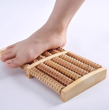 Six Row Roller Massager, A Multi-Point Foot Treatment and Massage Tool That Promotes Foot Health(Large)