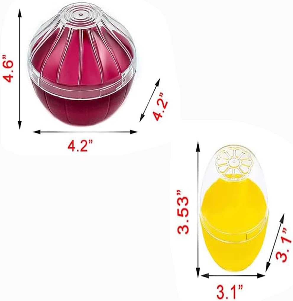 Onion Garlic Lemon Avocado Saver Storage Keeper Holder for Fridge, BPA Free Tomato Vegetable Shaped Food Saver/Storage Containers, 5-piece Set Bundle