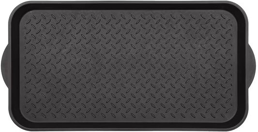 Boot Tray for Entryway Indoor, Heavy Duty Shoe Mat Tray | 15" x 29" Waterproof Shoes Trays with Raised Edge, Outdoor Multi-Purpose Mats for Boots, Garden, Pets