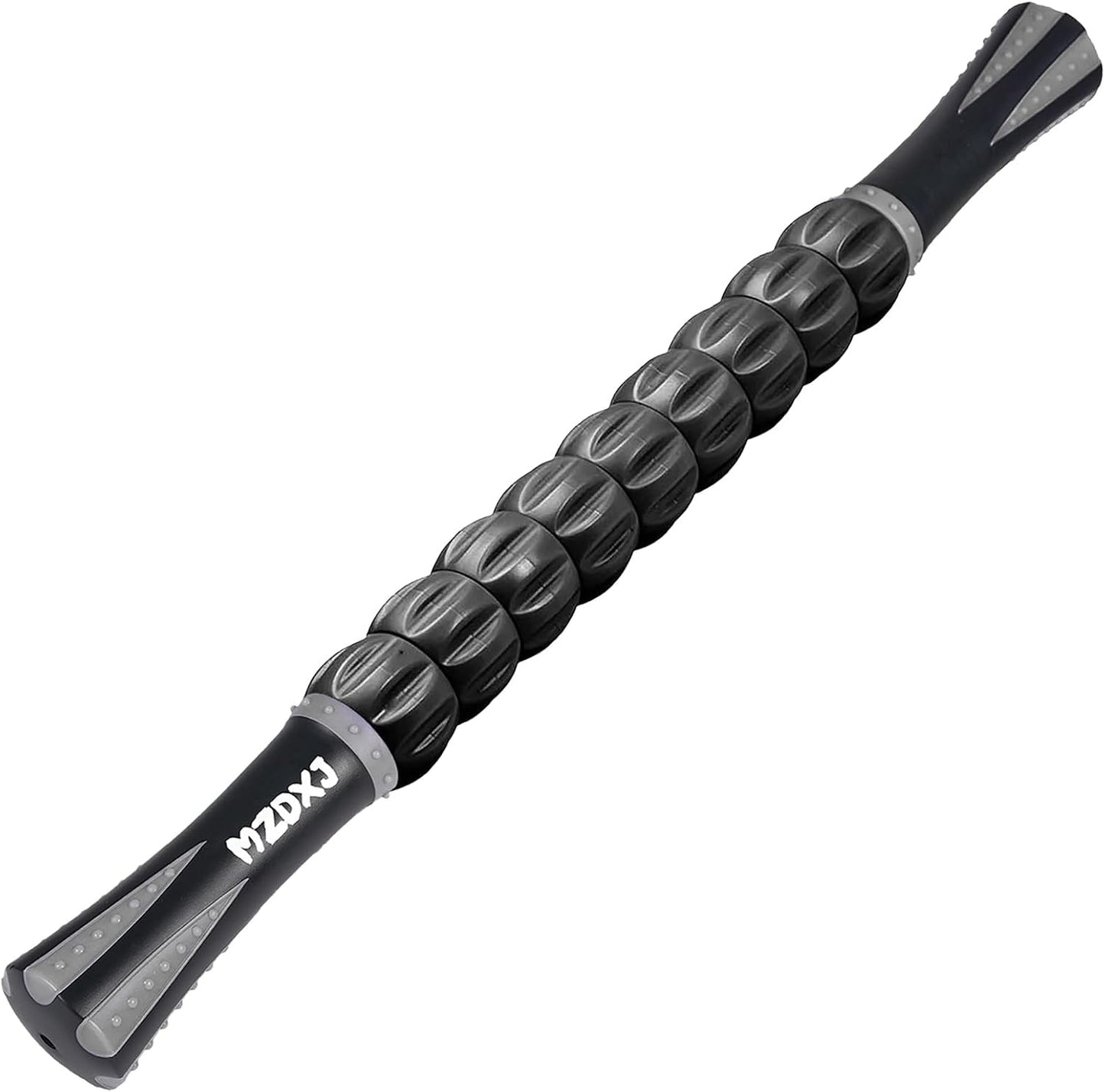 Wooden Cellulite Massage Roller for Legs and Thighs - Handheld Fascia Blaster Tool for Muscle Relief, Lymphatic Drainage & Body Sculpting - Anti Cellulite Massager for Women and Men (12 Wheel)