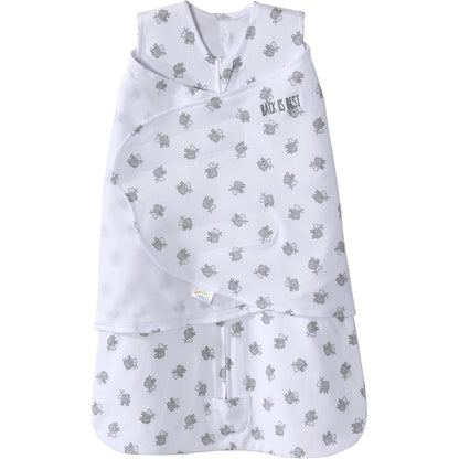 HALO 100% Cotton Sleepsack Swaddle, 3-Way Adjustable Wearable Blanket, TOG 1.5, Pink Floral, Newborn, 0-3 Months - Colors B