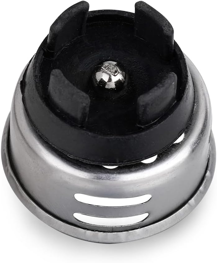 Small Basket Strainer for 2-inch Sink Drain, Bar/rv Sink Strainer | Commercial Grade 304 Stainless Steel with Chrome Finish, TINY strainer (with Rubber Stopper, holds water but NOT watertight)