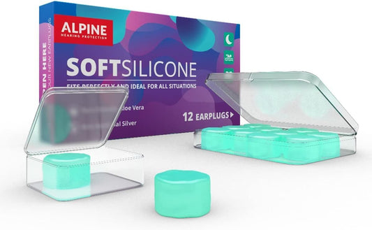 Alpine SoftSilicone | Moldable Ear Plugs for Sleeping & Swimming