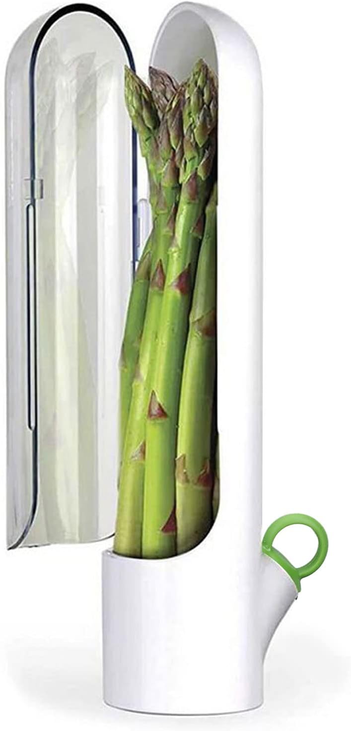 Herb Saver for Refrigerator, Vegetable Preservation Bottle,Herb Storage Container,Herb Savor Pod,Keeps Greens Fresh for 2-3 Weeks for Cilantro, Mint, Parsley, Asparagus