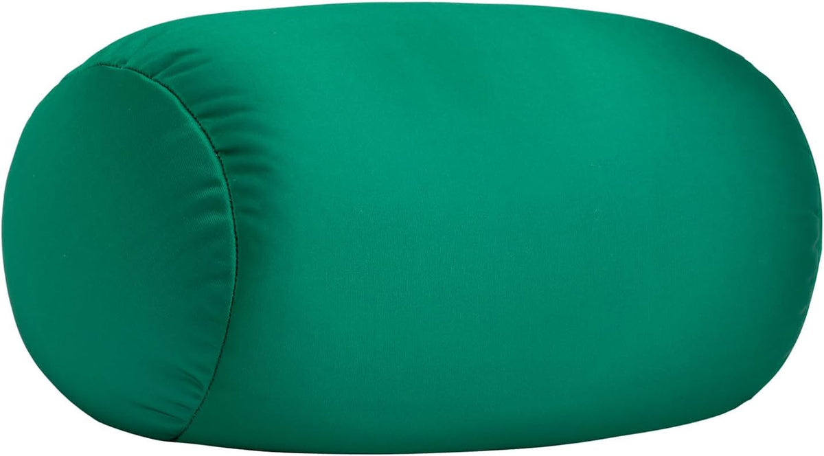 Squishy Microbead Neck Pillow, 7Inch x 12Inch Soft Travel Body Bed Pillow Bean Pillow for Kids Adult Chair Sleeping Car Seat, Fun Dormroom (Sky Blue)