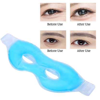 Gel Eye, Reusable Cold and Hot Compress Sleeping Eye, Ice Cooling Eye, for Anti fatigue Dark Circles, Relieves Puffiness and Eye Relax