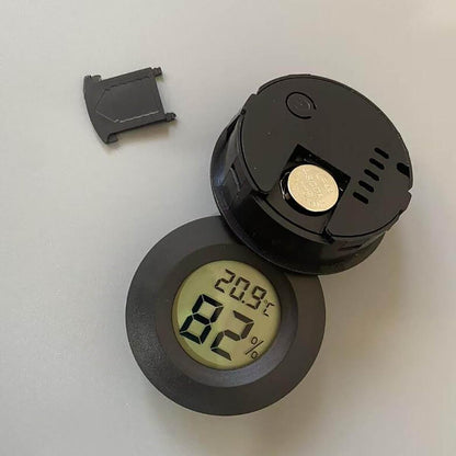 Mini Hygrometer Thermometer Digital Humidity Meter Indoor Outdoor Humidity Monitor Reptile Thermometer for Home Office Garden Cellar Fahrenheit/Celsius(℉/℃)