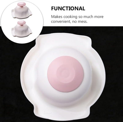 Unomor 2pcs Anti-cut Plastic Hand Guards for Kitchen Use Finger Protectors for Chopping Slicing and Grating Cooking Tool for Vegetables Fruits and Cheese